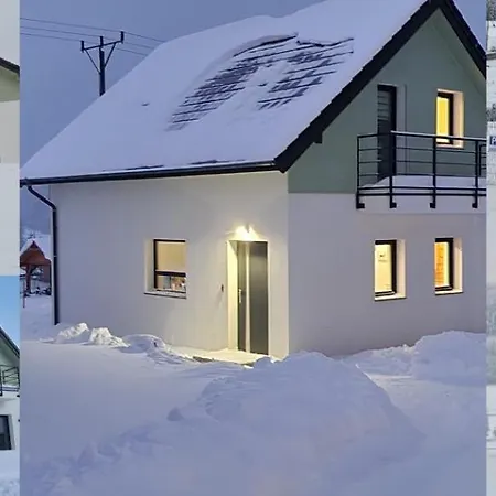 All Season Sauna&Jacuzzi - Klimatyzowane Domki Z Widokiem Na Gory Kotlina Klodzka 4Km Do Zieleniec Ski Arena Lasowka Zewnętrze zdjęcie